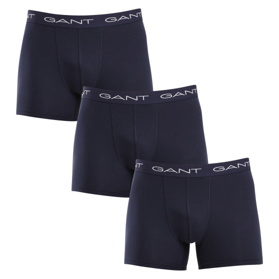 3PACK Boxershorts för herrar Gant blå (900013004-410)