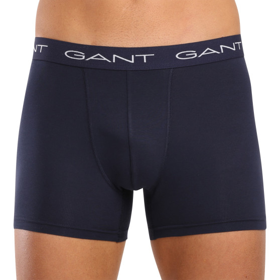 3PACK Boxershorts för herrar Gant blå (900013004-410)