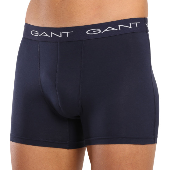 3PACK Boxershorts för herrar Gant blå (900013004-410)