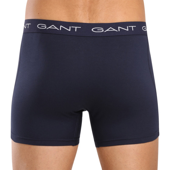 3PACK Boxershorts för herrar Gant blå (900013004-410)