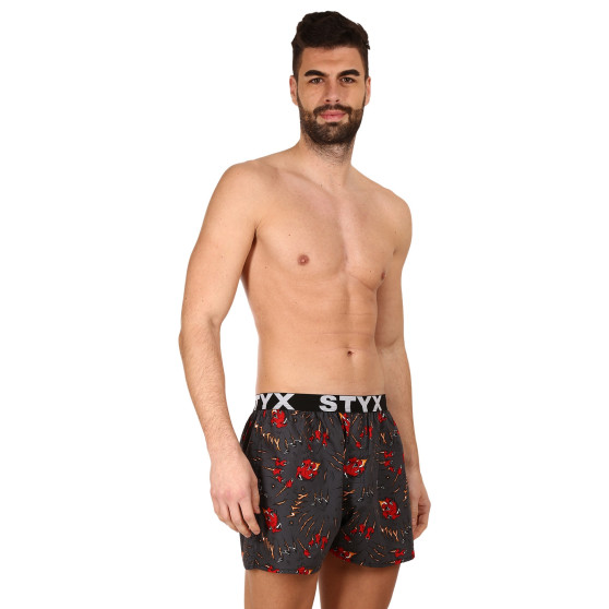 5PACK Boxershorts för herrar Styx art sports gummi flerfärgad (5B1125023)