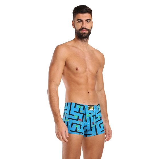 3PACK Boxershorts för herrar Styx art classic rubber multicolour (3Q12914)