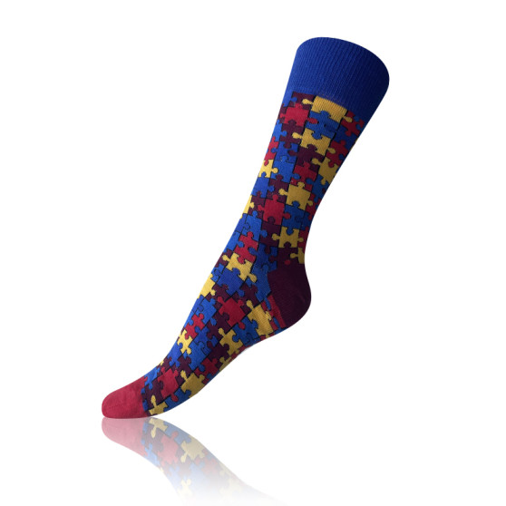 4PACK crazy socks Bellinda flerfärgad (BE481044-004 A)