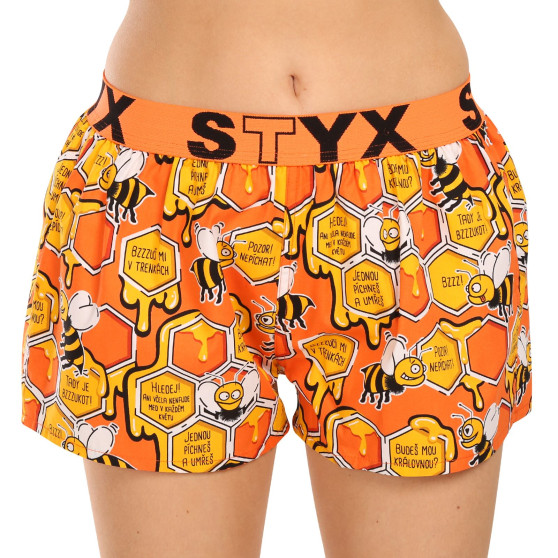 Damshorts Styx konst sport gummibin (T1654)