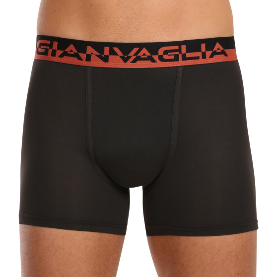 5PACK Boxershorts för herrar Gianvaglia svart (GVG-5008)