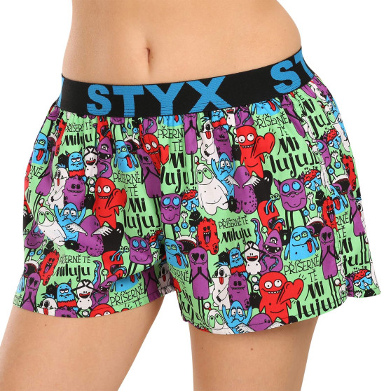 Damshorts Styx art sports gummimonster (T1555)