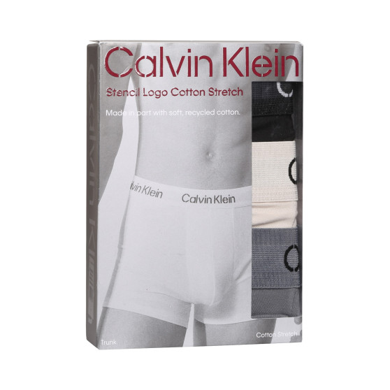 3PACK Boxershorts för herrar Calvin Klein multicolour (NB3709A-FZ6)