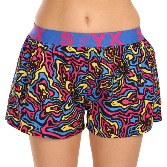 Damshorts Styx konst sport gummi svampar (T1550)