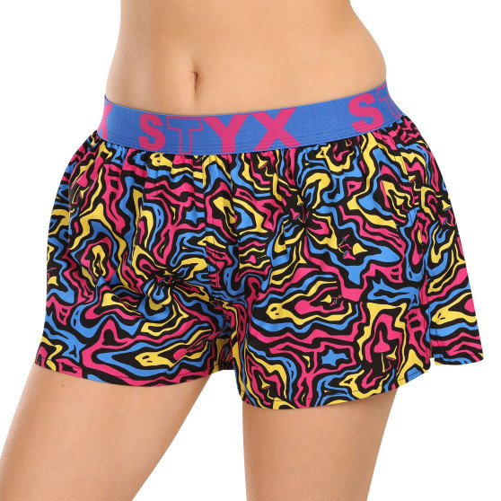 Damshorts Styx konst sport gummi svampar (T1550)