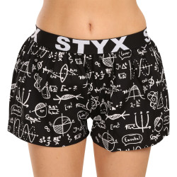 Damshorts Styx konst sport gummi fysik (T1652)