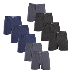 9PACKBoxershorts för herrar Andrie flerfärgad (PS 5752)