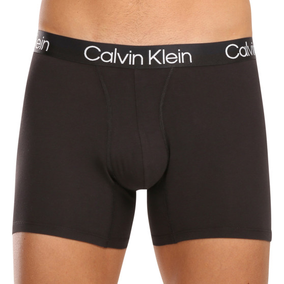 3PACK Boxershorts för herrar Calvin Klein svart (NB2971A-7VI)