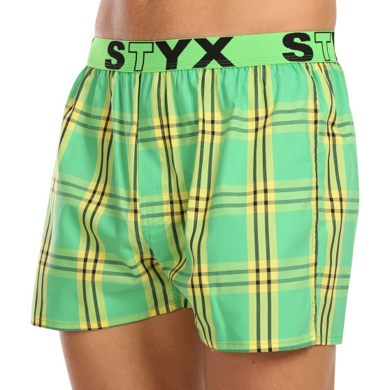 Boxershorts för herrar Styx sport elastisk flerfärgad (B1011)