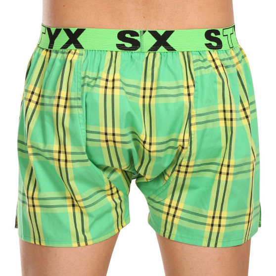 Boxershorts för herrar Styx sport elastisk flerfärgad (B1011)