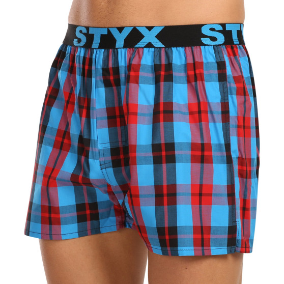 Boxershorts för herrar Styx sport elastisk flerfärgad (B1013)