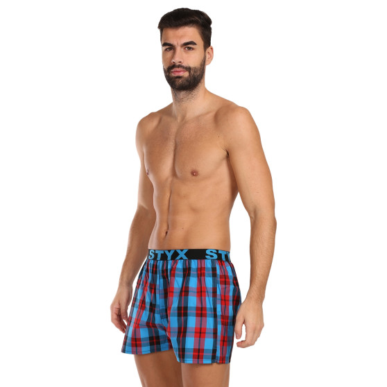 Boxershorts för herrar Styx sport elastisk flerfärgad (B1013)