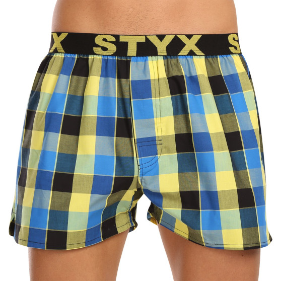 Boxershorts för herrar Styx sport elastisk flerfärgad (B1015)