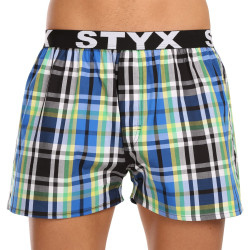 Boxershorts för herrar Styx sport elastisk flerfärgad (B1017)