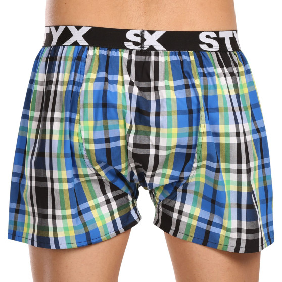 Boxershorts för herrar Styx sport elastisk flerfärgad (B1017)