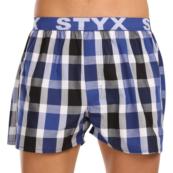 Boxershorts för herrar Styx sport elastisk flerfärgad (B1019)