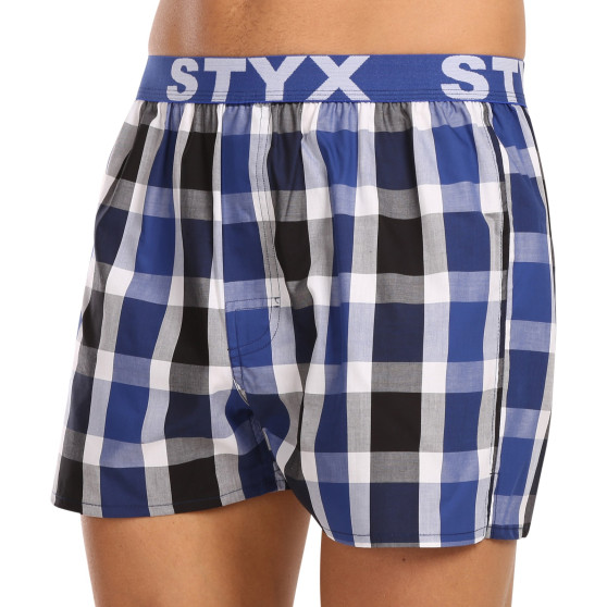 Boxershorts för herrar Styx sport elastisk flerfärgad (B1019)