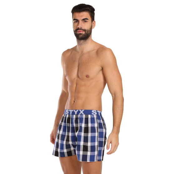 Boxershorts för herrar Styx sport elastisk flerfärgad (B1019)