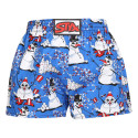 Barnshorts Styx art classic rubber christmas snowmen (J1751)