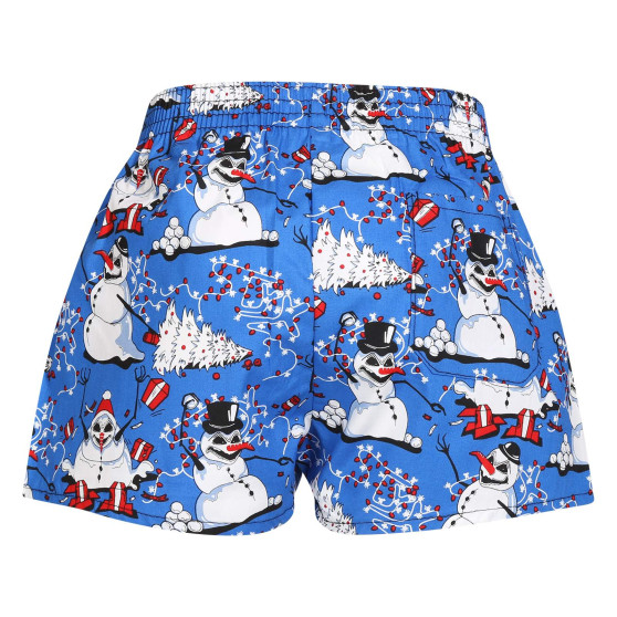 Barnshorts Styx art classic rubber christmas snowmen (J1751)