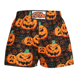 Barnshorts Styx art classic gummi Halloween pumpa (J1755)