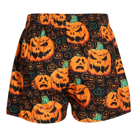 Barnshorts Styx art classic gummi Halloween pumpa (J1755)