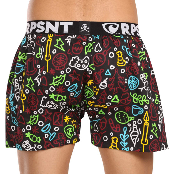 Shorts för män Represent exklusiv Mike Xmas Collection (R3M-BOX-0731)