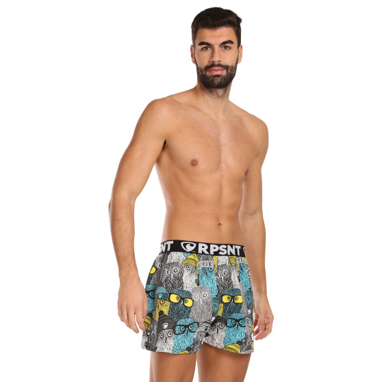 Boxershorts för herrar Represent exklusiv Mike Owls Cool (R3M-BOX-0742)