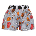 Barn shorts Styx konst sport gummi Halloween kistor (BJ1752)