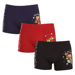 3PACK Boxershorts för herrar Andrie multicolour (PS 5779)