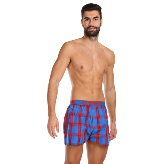 3PACK Boxershorts för herrar Styx sport elastisk flerfärgad (3B11456)