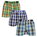 3PACK Boxershorts för herrar Styx sport elastisk flerfärgad (3B11789)