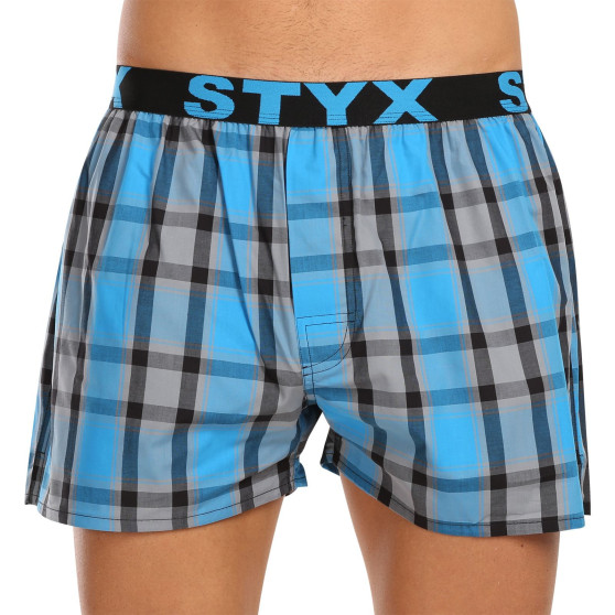 10PACK Boxershorts för herrar Styx sport gummi (10B111234567890)