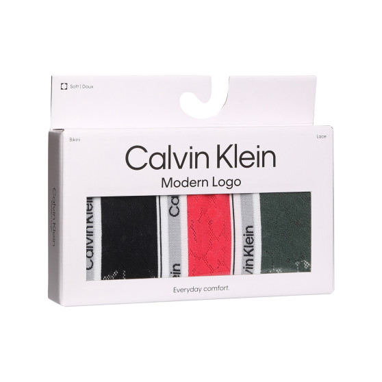 3PACK damtrosor Calvin Klein multicolour (QD5069E-GP6)