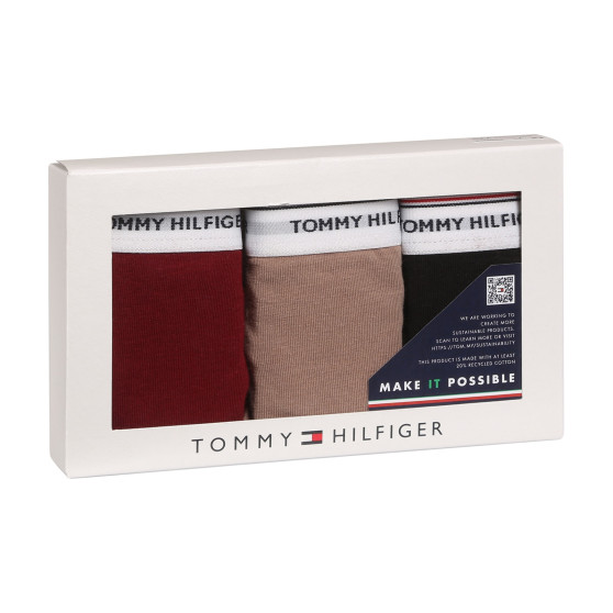 3PACK Stringtrosor för kvinnor Tommy Hilfiger multicolour (UW0UW04894 0R3)