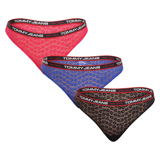 3PACK Stringtrosor för kvinnor Tommy Hilfiger multicolour (UW0UW04714 0SC)