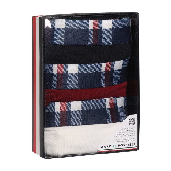 3PACK Boxershorts för herrar Tommy Hilfiger multicolour (UM0UM03041 0XU)