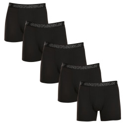 5PACK Boxershorts för herrar Gianvaglia svart (GVG-5015)