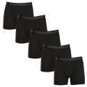 5PACK Boxershorts för herrar Gianvaglia svart (GVG-5015)