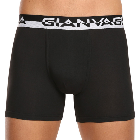 10PACK Boxershorts för herrar Gianvaglia svart (GVG-5012)