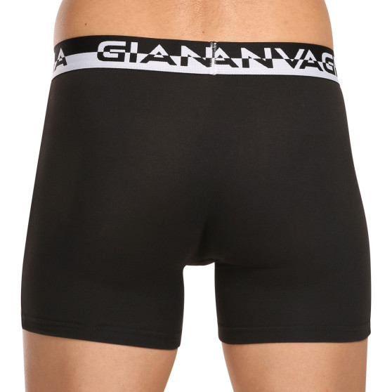 10PACK Boxershorts för herrar Gianvaglia svart (GVG-5012)