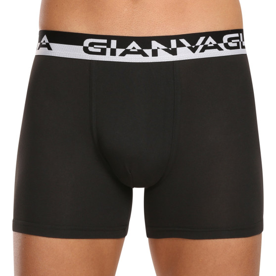 10PACK Boxershorts för herrar Gianvaglia svart (GVG-5012)