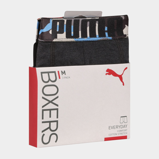 2PACK Boxershorts för herrar Puma multicolour (701223660 002)