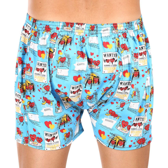 Boxershorts för herrar Styx konst klassiskt gummi överdimensionerad Valentine's Day par (E1756)