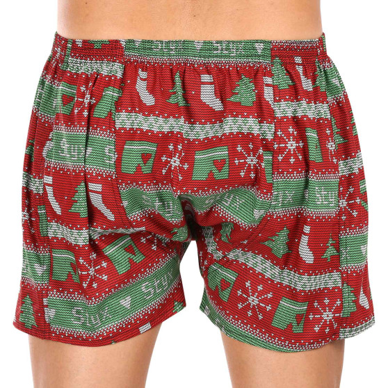 Boxershorts för herrar Styx art klassiskt gummi överdimensionerat christmas knit (E1658)