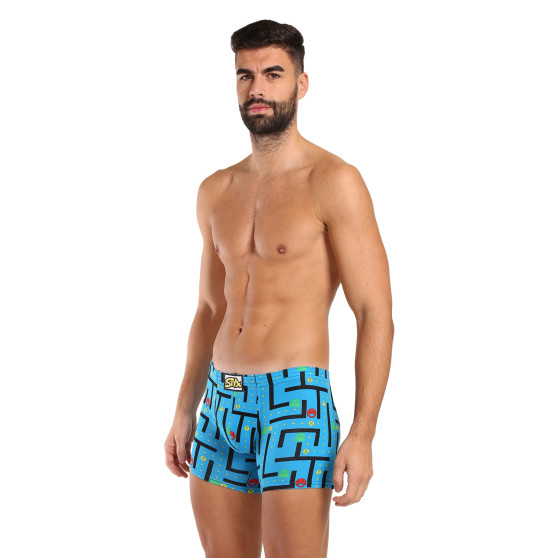 3PACK Boxershorts för herrar Styx lång art classic rubber multicolour (3F12914)